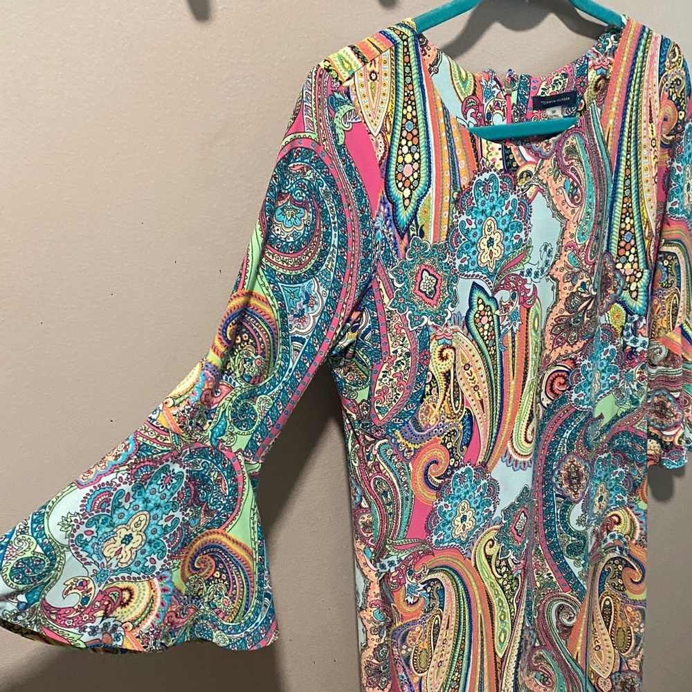 Paisley Multicolor Women's Dress